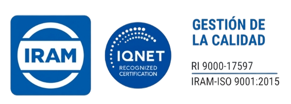 Sello IRAM ISO 9001:2015